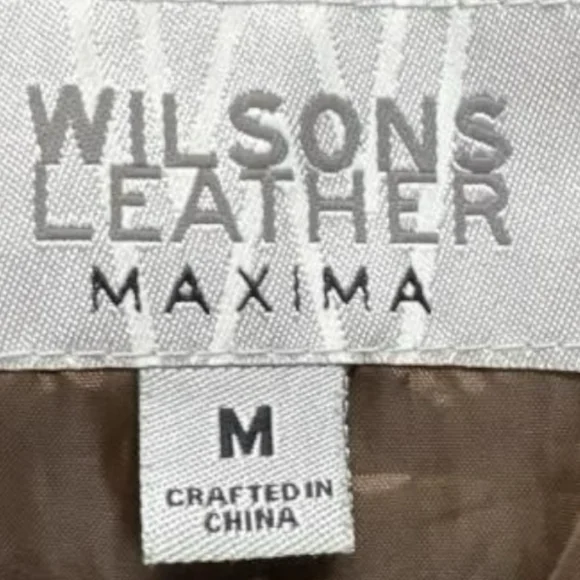 Wilsons Leather Brown Suede Jacket M (8/10) - Picture 3 of 6